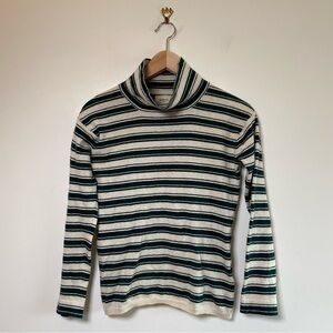 Bellerose Wool Blend Striped Turtleneck Top